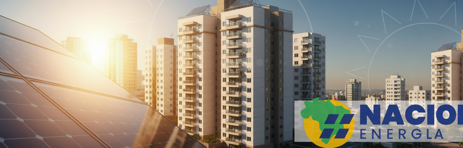 Energia Solar em Apartamentos: É Possível e Vantajoso em Goiânia? - Nacional Energia Solar