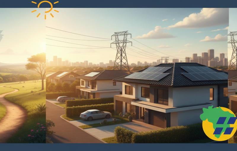 Energia Solar Off-Grid vs. On-Grid: Qual a Melhor Escolha para Seu Imóvel em Goiás? - Blog Nacional Energia Solar