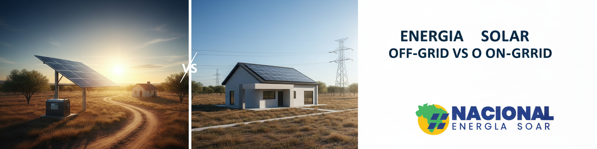 Energia Solar Off-Grid vs On-Grid: Qual a Melhor Escolha para Você em Goiás? - Blog Nacional Energia Solar