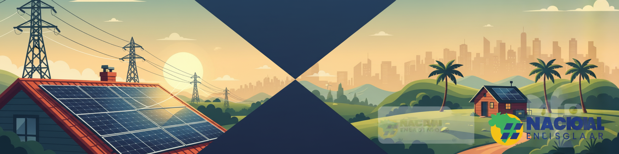 Energia Solar: On-Grid vs. Off-Grid – Qual a Melhor Escolha para Você em Goiânia? - Blog Nacional Energia Solar
